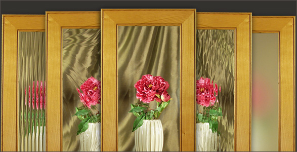 Designer Glass for Cabinet Doors