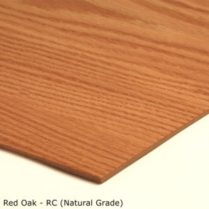 18-MDF - Red Oak-RC Sheet Stock