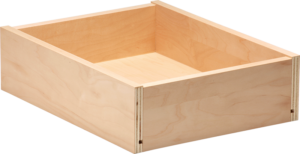 Maple Plywood Doweled Drawer Box