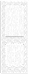 Style 8503- Custom Solid Wood Interior Doors