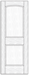 Style 8504- Custom Solid Wood Interior Doors