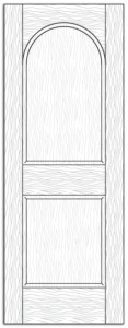 Style 8509- Custom Solid Wood Interior Doors
