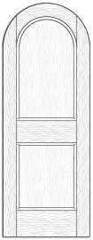 Style 8510- Custom Solid Wood Interior Doors