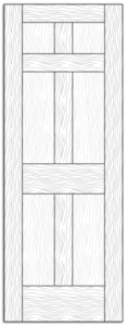 Style 8601- Custom Solid Wood Interior Doors