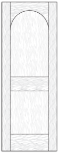Style 8609- Custom Solid Wood Interior Doors