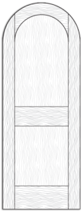 Style 8610- Custom Solid Wood Interior Doors