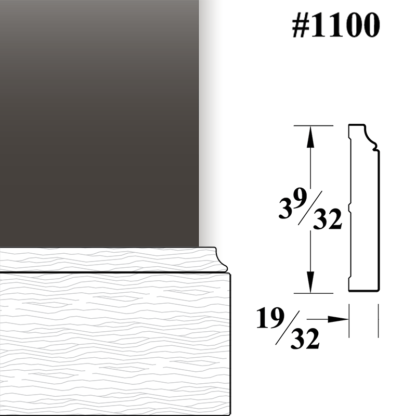 1100 Baseboard Molding