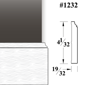 1232 Baseboard Molding