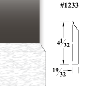 1233 Baseboard Molding