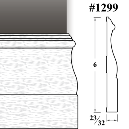 1299 Baseboard Molding