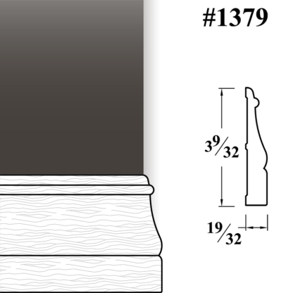 1379 Baseboard Molding