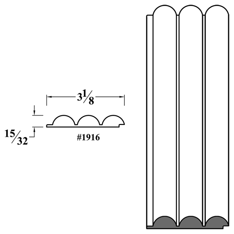 Beaded Molding WalzCraft
