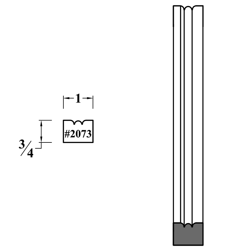 Beaded Molding (1/4) WalzCraft