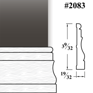 2083 Baseboard Molding