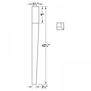 530310-Two-Sided-Square-Tapered-Leg-Drawing