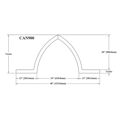Canopy Molding CAN900 Specs