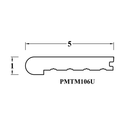 PMTM106U Flooring Transition Molding