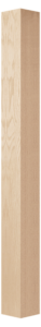 157144 - 4x4x35.25 - Solid Wood Post-Leg