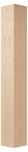 157148 - 5x5x35.25 - Solid Wood Post-Leg