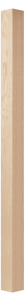 157160 - 3x3x42.25 - Solid Wood Post-Leg