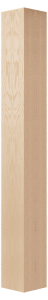 157168 - 5x5x42.25 - Solid Wood Post-Leg