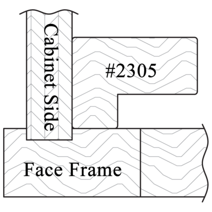 2305 - Application Drawing for Drawer Glide Spacer Molding
