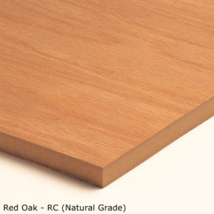 58-MDF - Red Oak-RC Sheet Stock