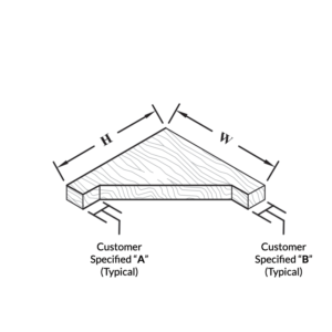 Style H Model Knick Knack Shelf