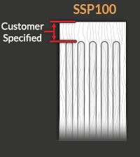 Fluted Patterns - SSP100 - Start Stop- Points