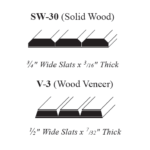 Tambour Door & Track System Only | WalzCraft
