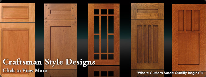 craftsman and arts & craft style cabinet doors - walzcraftwalzcraft