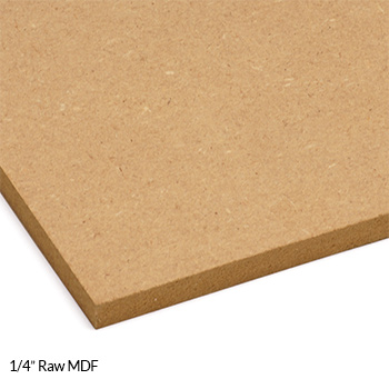 1/4" Raw MDF for Cabinet Refacing