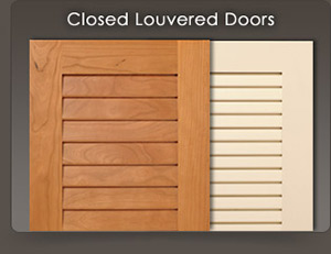 Louvered Doors Learn More About Closed Louvered Cabinet