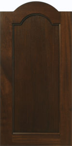 Mahogany Arched top Cabinet Door (S473)