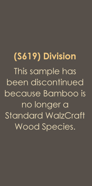 Caramelized Bamboo Cabinet Door (S619)