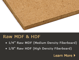 View Raw MDF and HDF Cabinet Refacing Materials