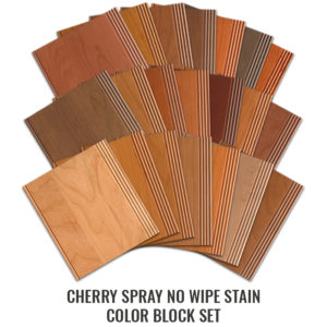 Cherry Spray No Wipe Stains Color Block Set 149803