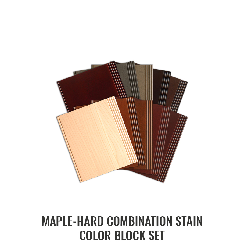 Maple-Hard CombinationStains Color Block Set 149803