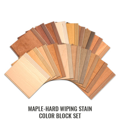 Maple-Hard Wiping Stains Color Block Set 149803