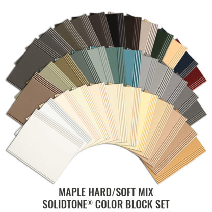 Maple-Hard-Soft Mix SolidTone Color Block Set 149803