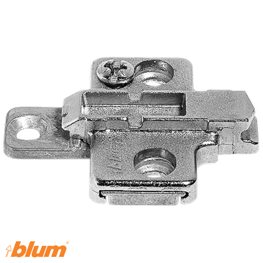 Blum Clip Top Frameless Cam Mounting Plate 0mm - Part #173H7100 - For Clip Top Hinges