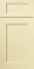 S771 Centerbrook Cabinet Door and Drawer Front Featuring our Butter SolidTone (Paint) Color