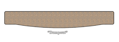 Bumpout Style Solid Wood Butcher Block Countertop