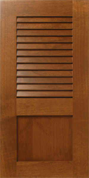 (S819) Escape Louvered Cabinet Door Design