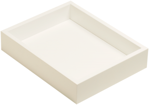 Classic White SolidTone Drawer Box