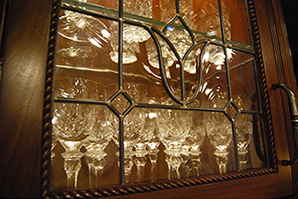 Leaded Glass & Designer Cabinet Glass Inserts