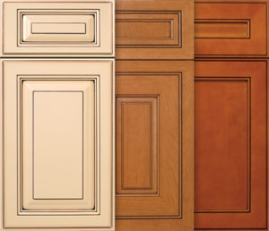 Glazing Methods - Flow Pen on Cabinet Doors