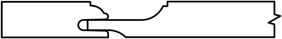 Holsten Cabinet Door Profiles SR134-(PR326-32)-D7