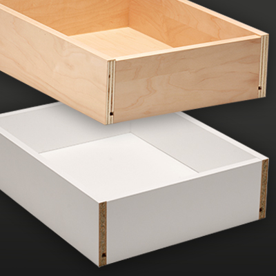 Melamine & Plywood Drawer Boxes
