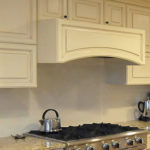 Wainscot Valance in Traditional Kitchen